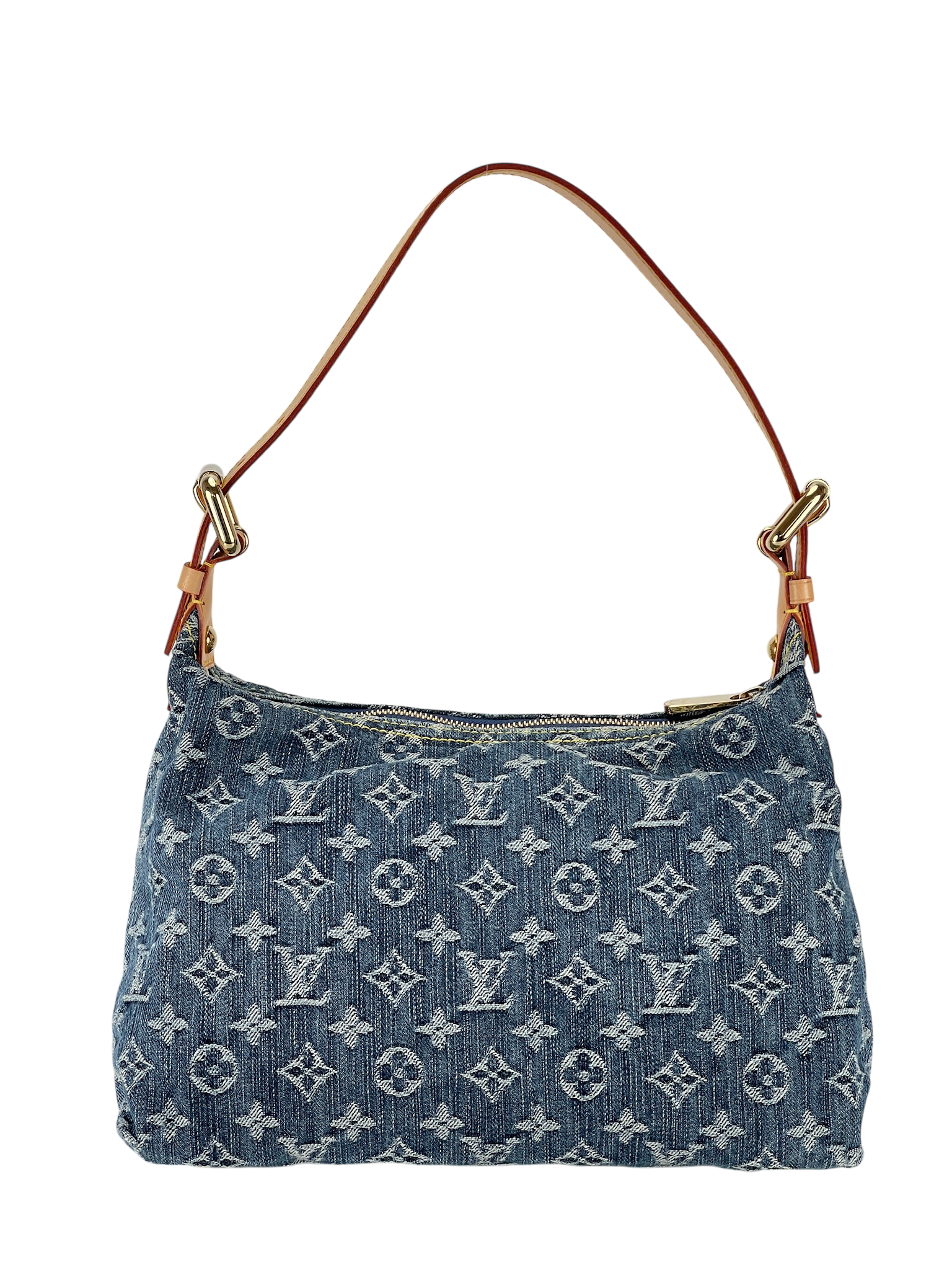 LOUIS VUITTON - Baggy PM Shoulder Bag Blue Monogram Denim