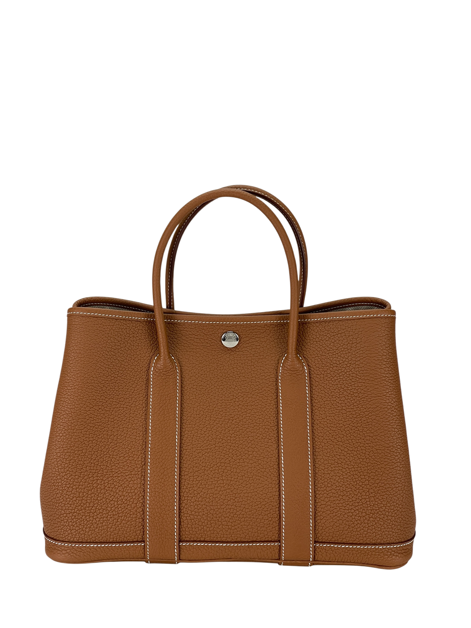 HERMES - Gold Negonda Garden Party TPM 30