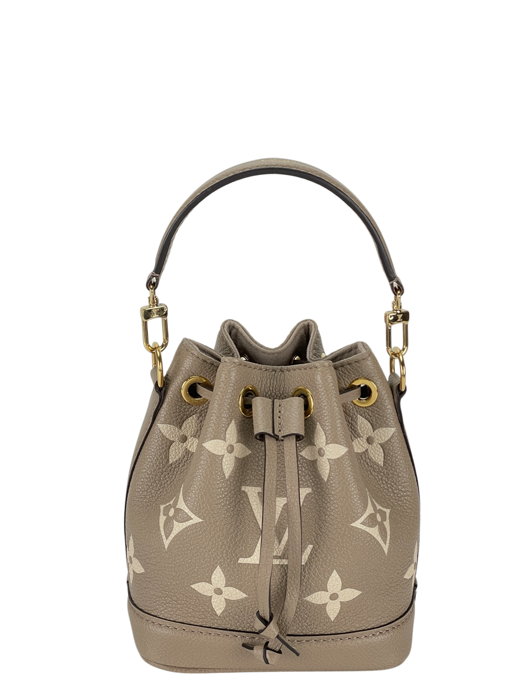 LOUIS VUITTON - Grey Nano Noe Two-tone Monogram 2way Bag M46291