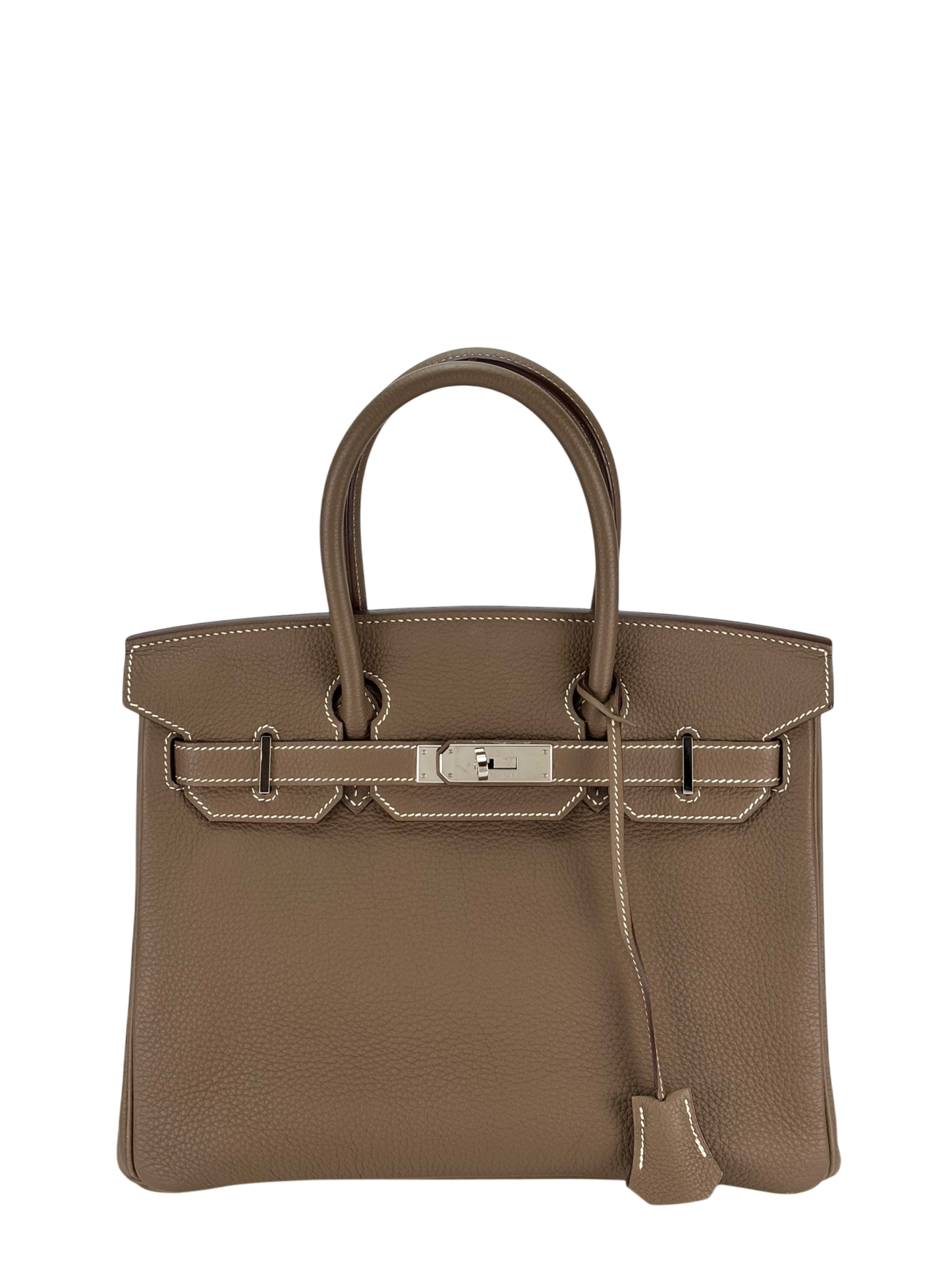 HERMES - Etoupe TC Palladium Hardware Birkin 30