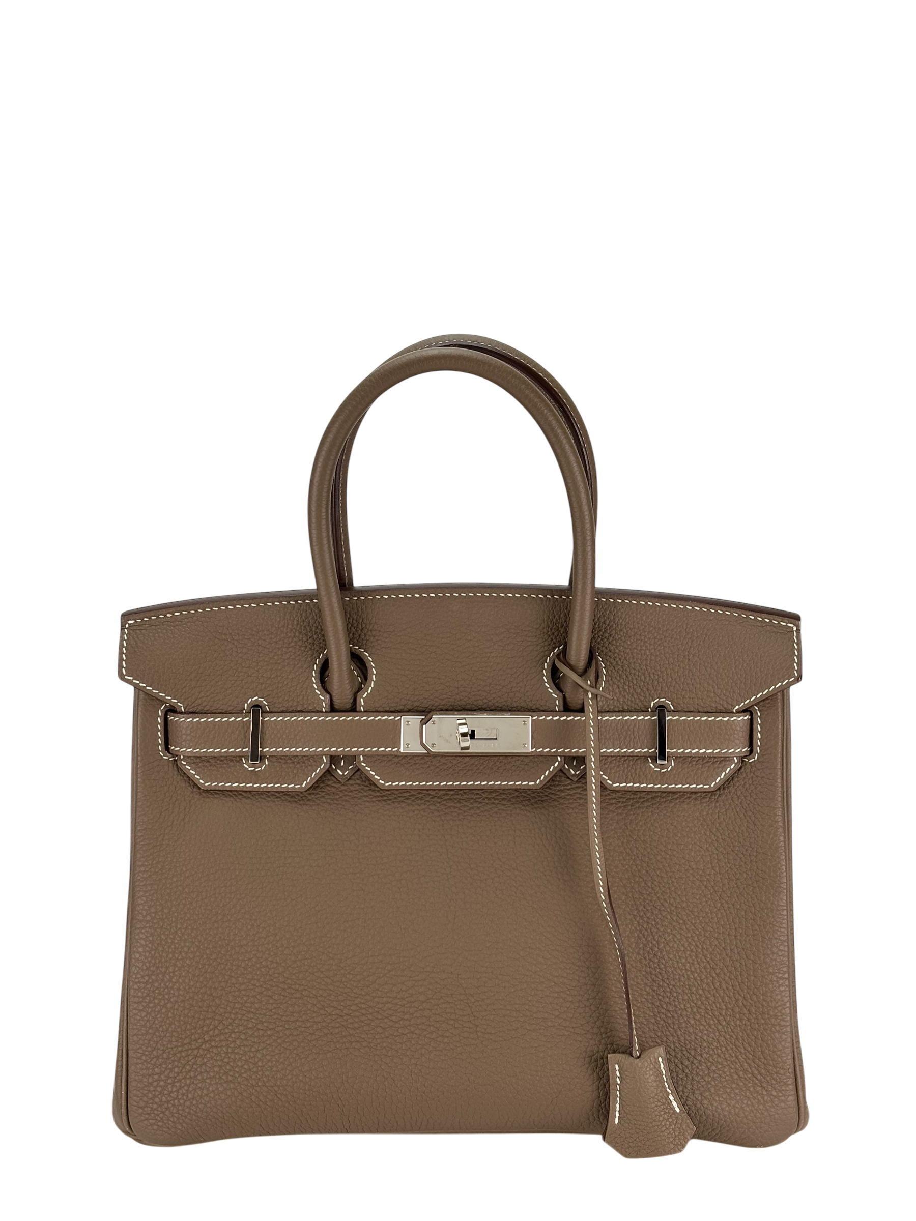 HERMES - Etoupe TC Palladium Hardware Birkin 30