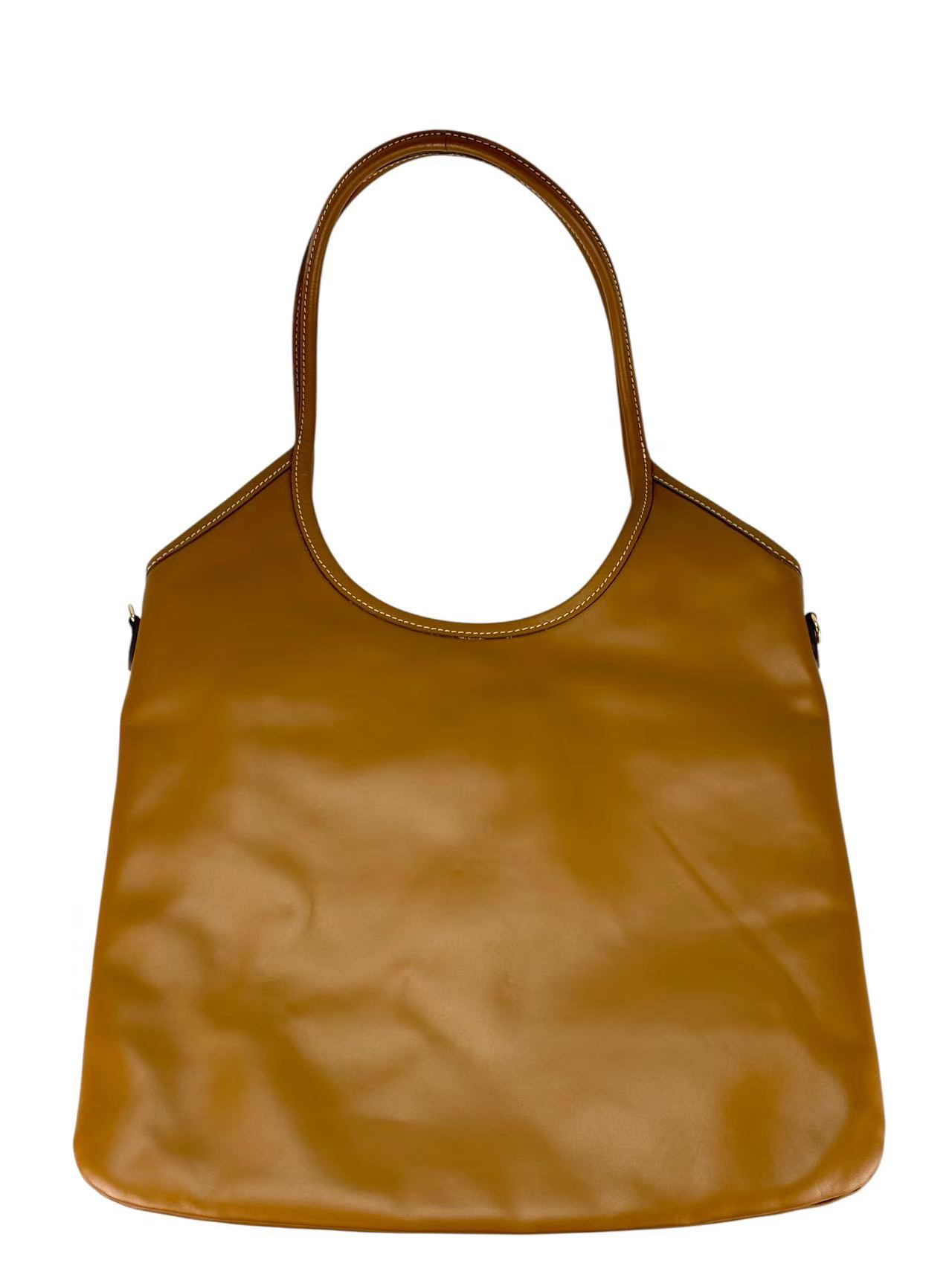 MIUMIU - Brown Calfskin Ivy Tote Bag