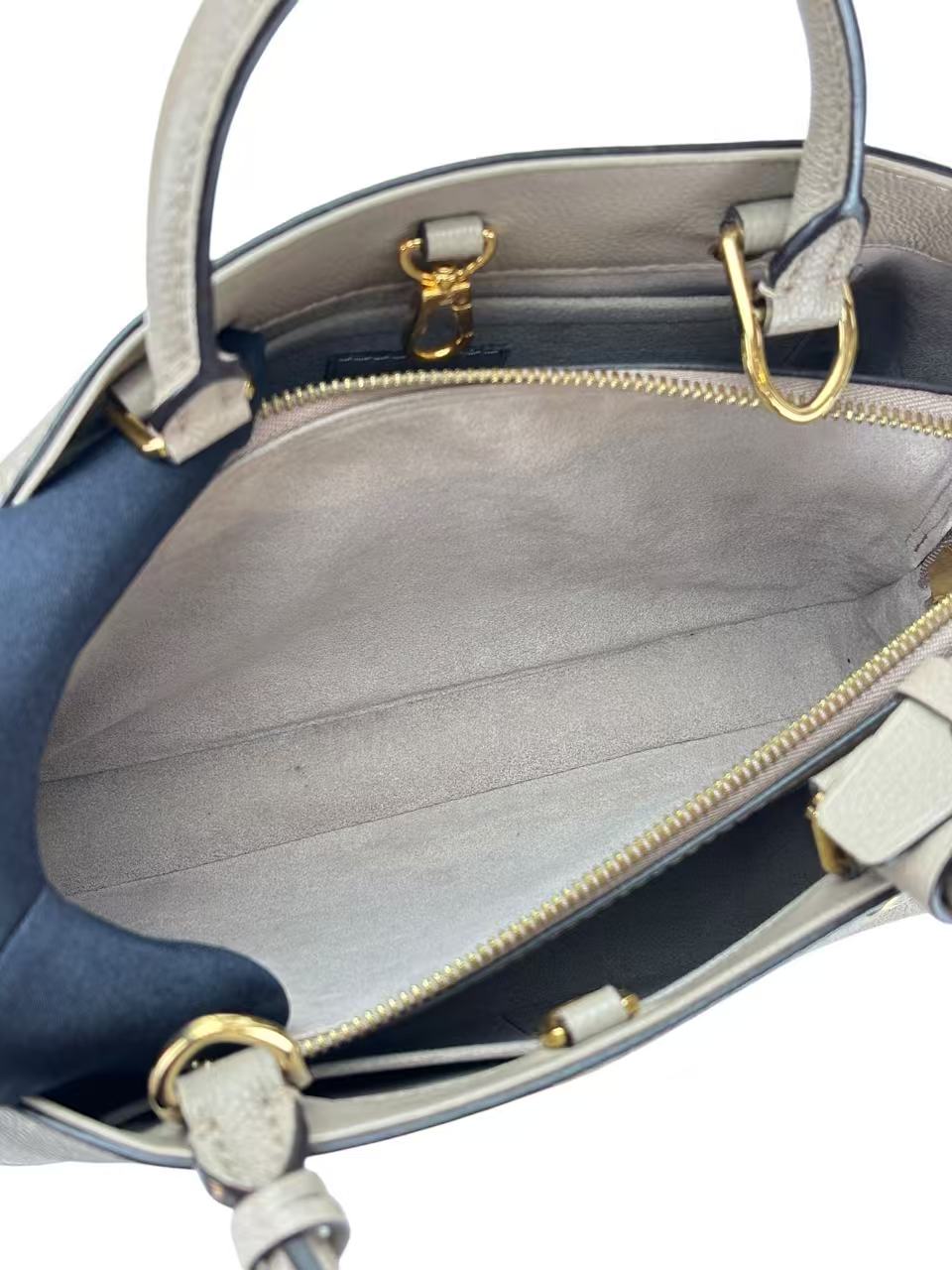 LOUIS VUITTON - LV Giant Monogram Montaigne BB Gray Bag