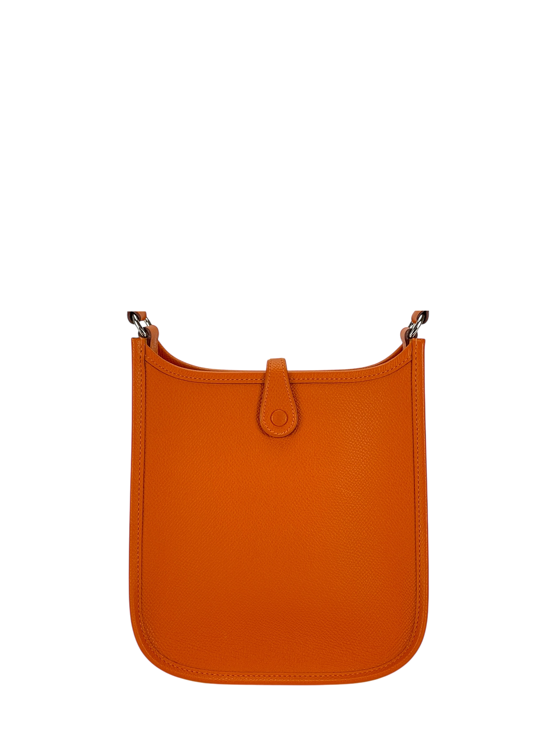 HERMES - Evelyne TPM Evelyne 16 Orange Epsom Palladium Hardware