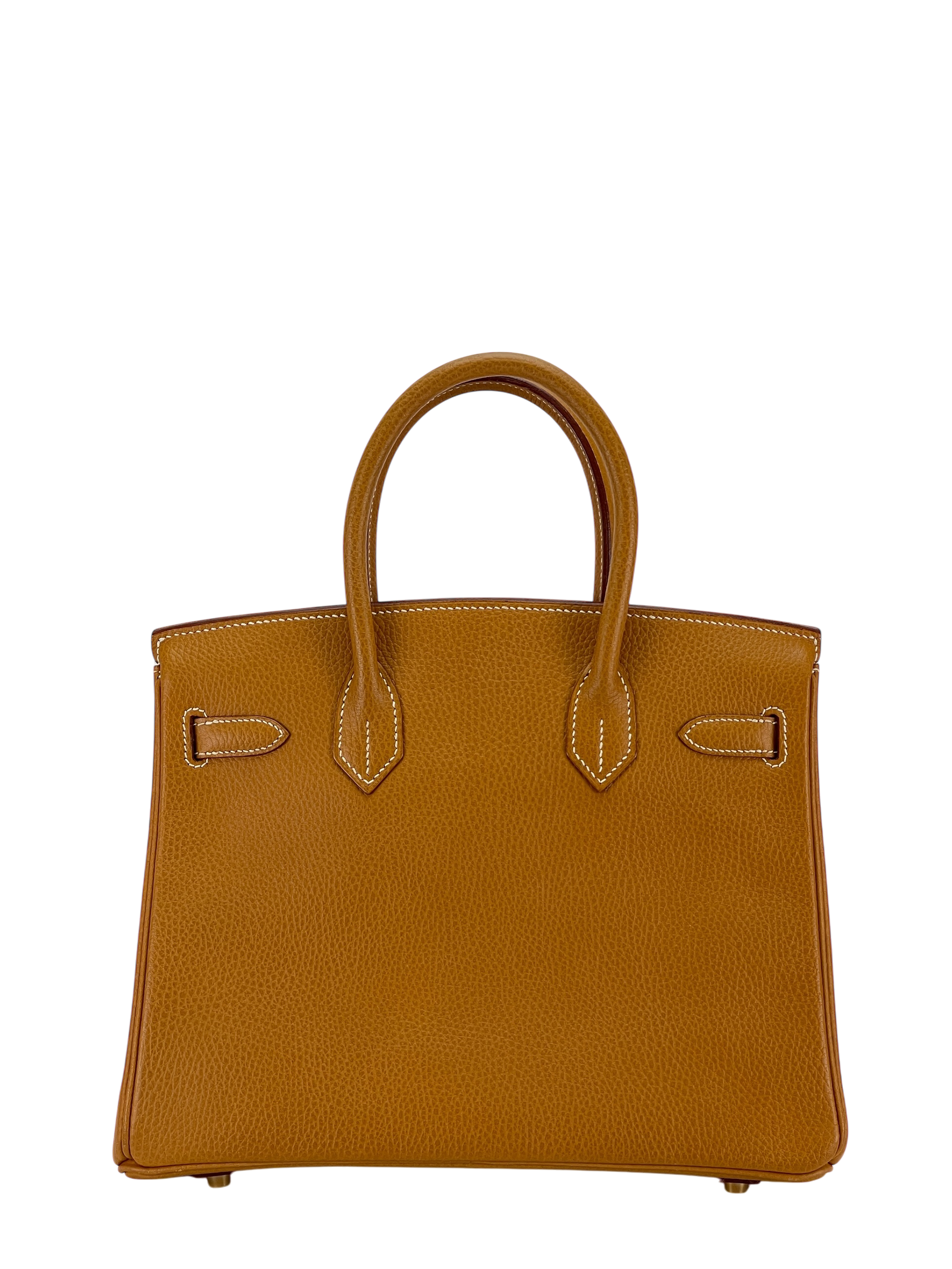 HERMES - Birkin 30 Natural Vachette Ardennes Gold Hardware 
