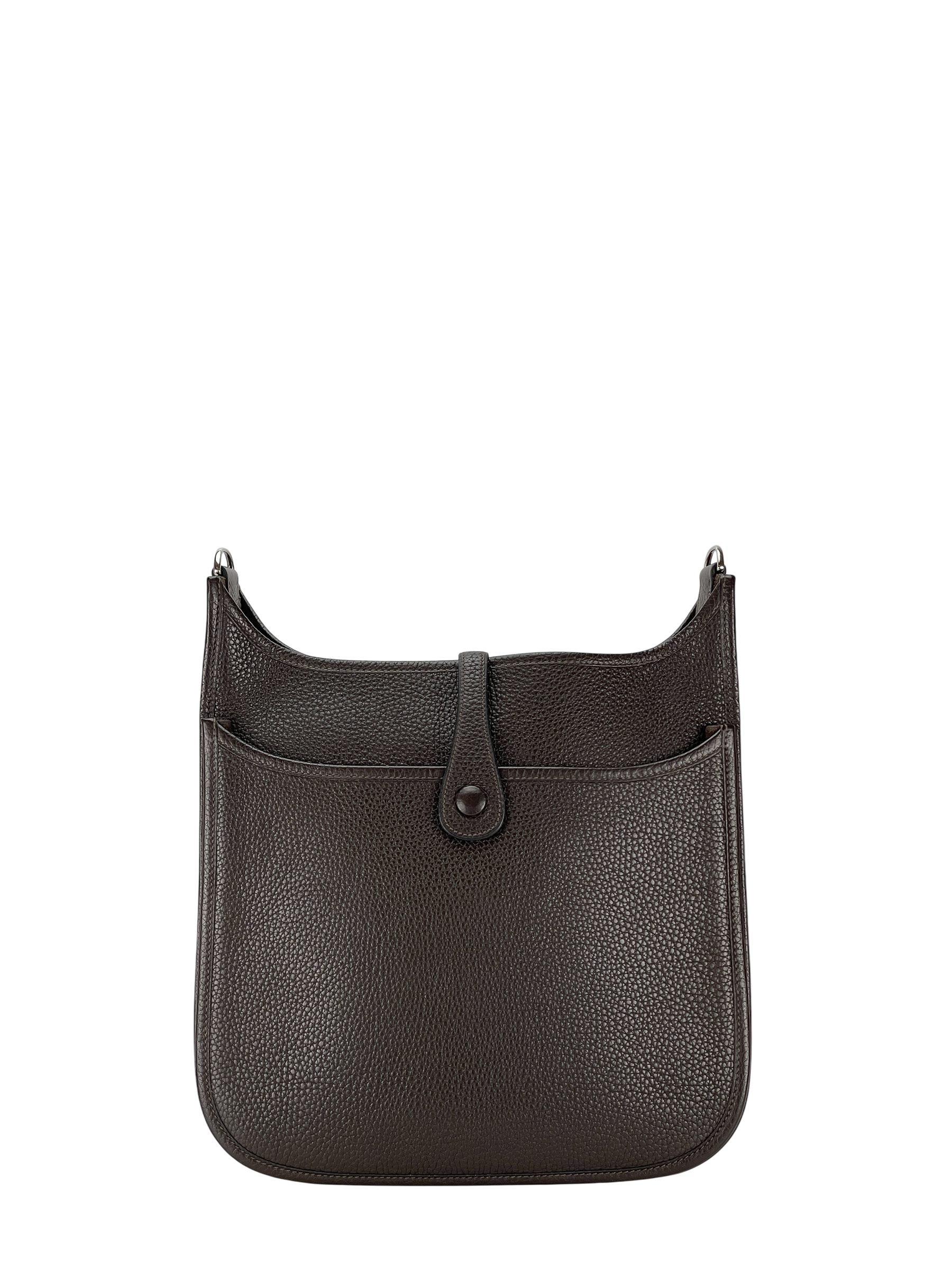 HERMES - Evelyne PM Evelyne 29 Ebene Clemence Palladium Hardware