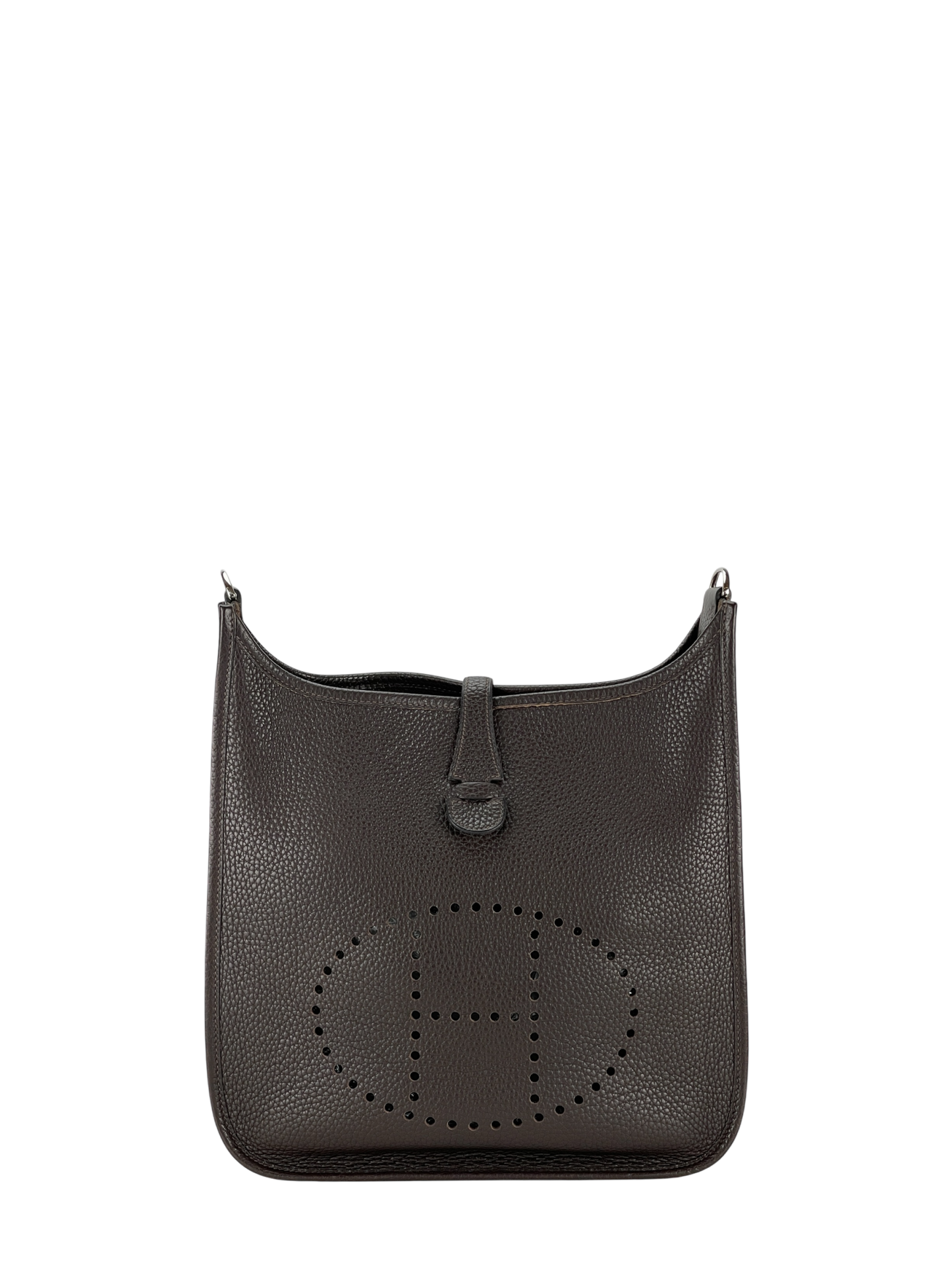 HERMES - Evelyne PM Evelyne 29 Ebene Clemence Palladium Hardware
