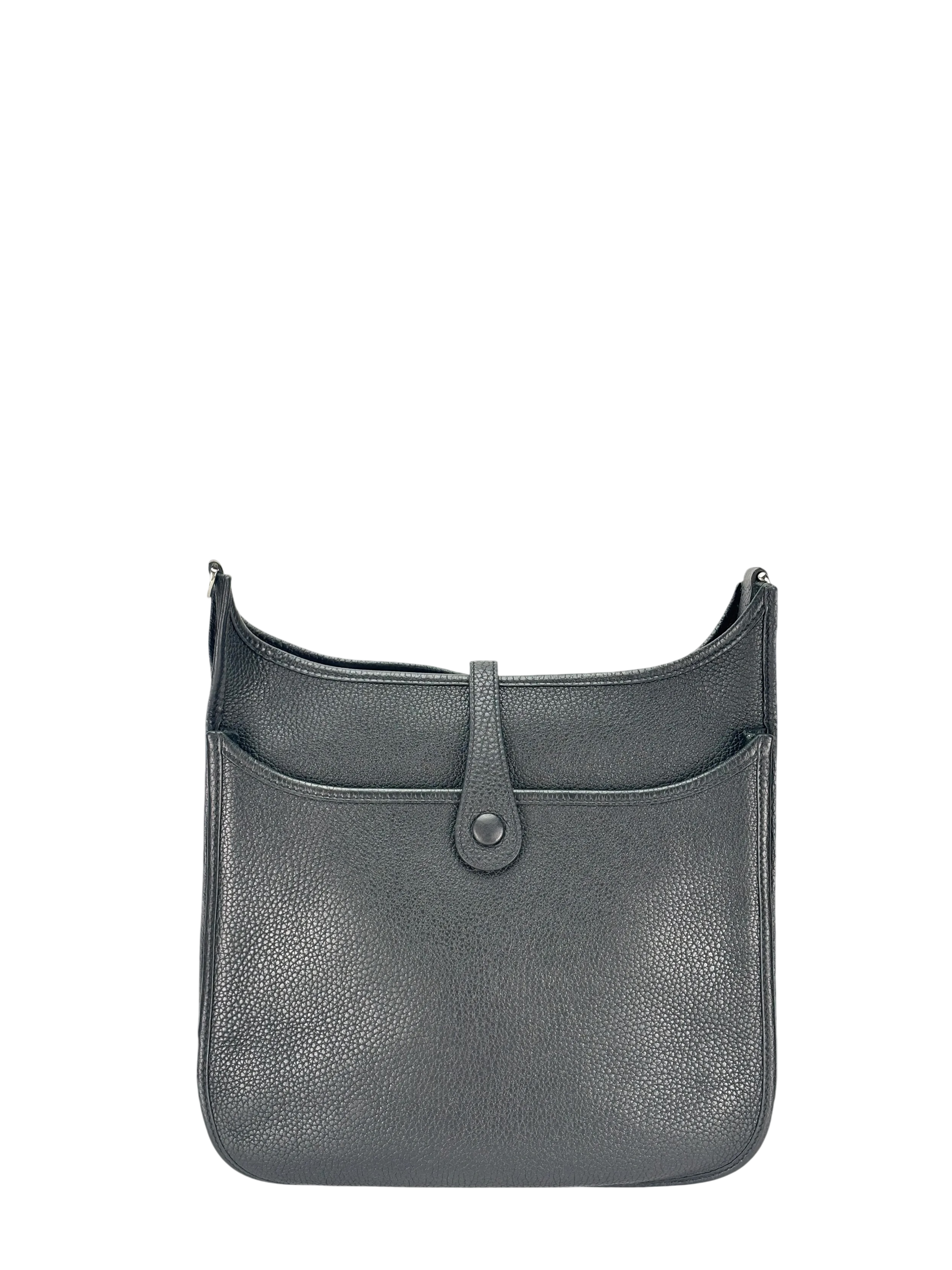 HERMES - Evelyne PM Evelyne 29 Noir Clemence Palladium Hardware
