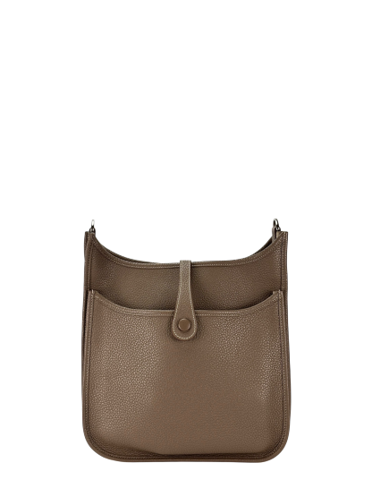 HERMES - Evelyne PM Evelyne 29 Etoupe Clemence Palladium Hardware