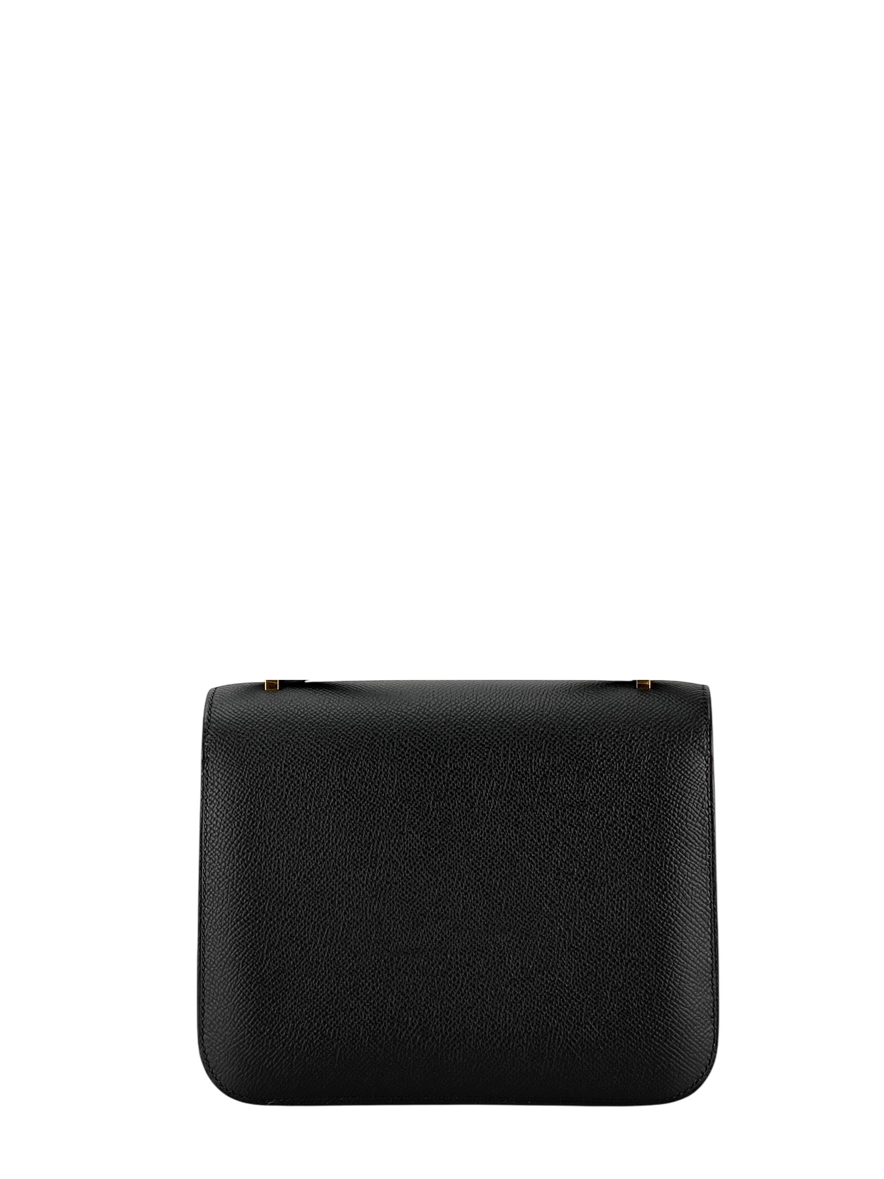 HERMES - Constance 19 Black Epsom Gold Hardware