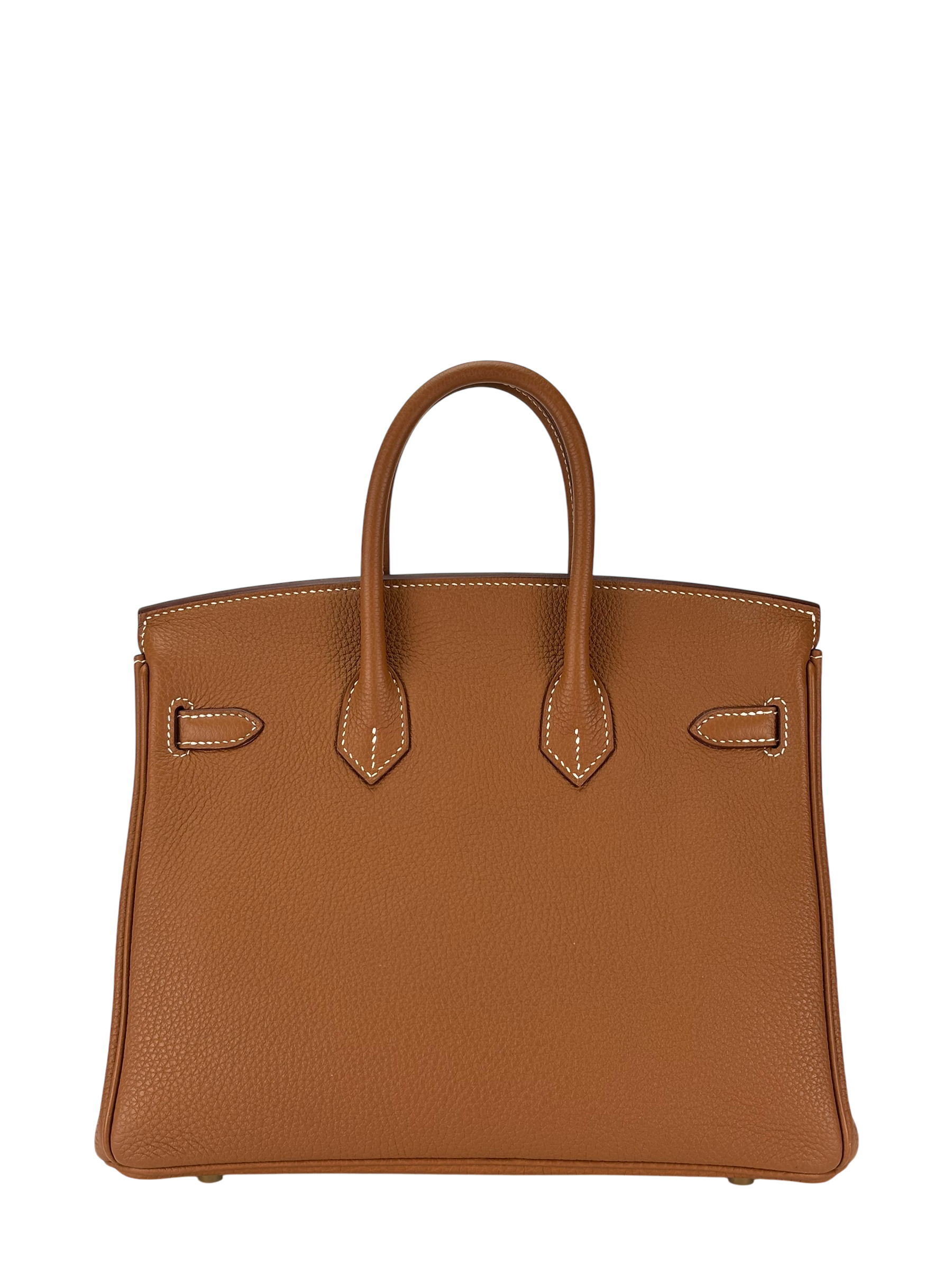 HERMES - Birkin 25 Togo Gold Palladium Hardware 