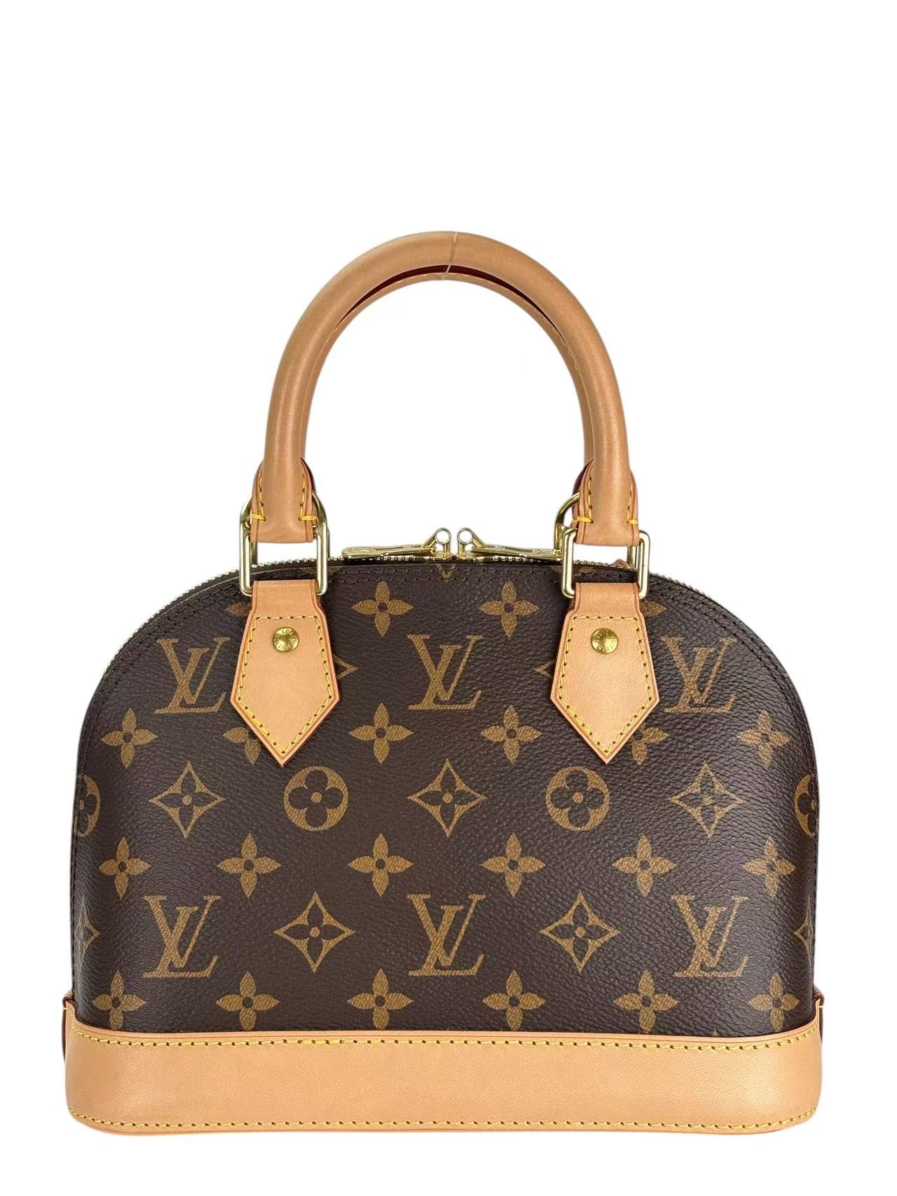 LOUIS VUITTON - Monogram Canvas Alma BB Handbag