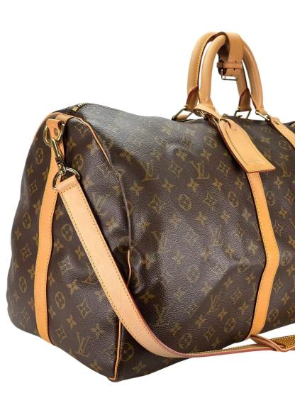 LOUIS VUITTON - Monogram Keepall 55 Bandouliere Bag 