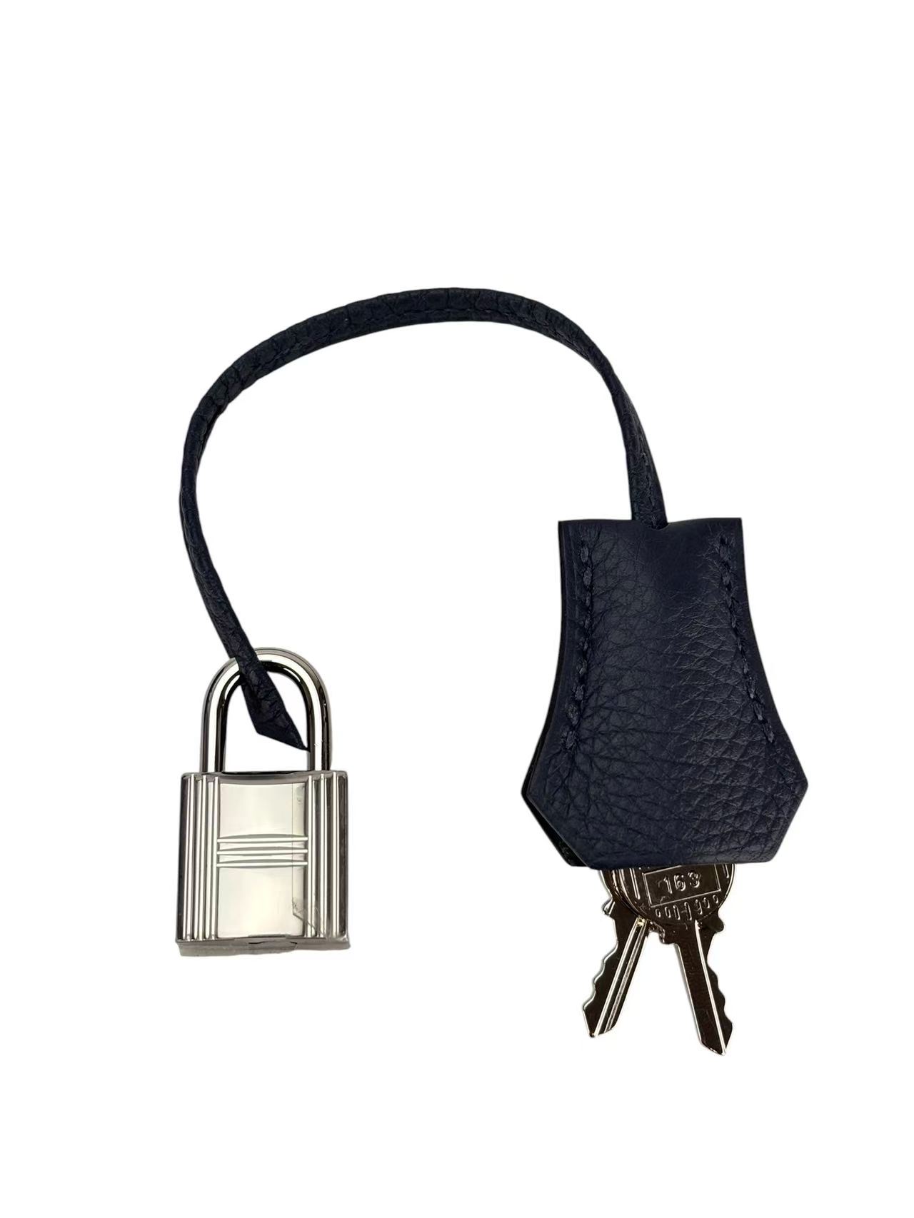 HERMES - Birkin 25 Blue Nuit （2Z）Togo Palladium Hardware 