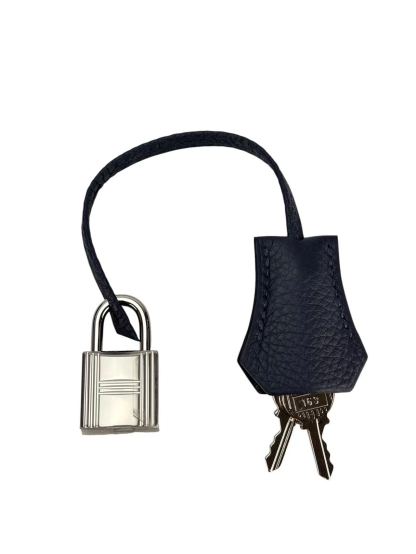 HERMES - Birkin 25 Blue Nuit （2Z）Togo Palladium Hardware 