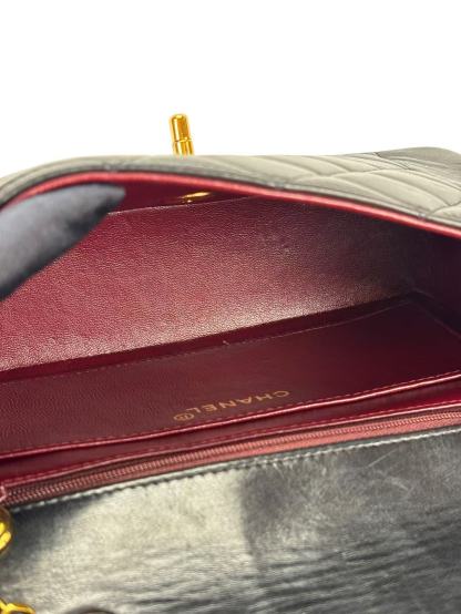 CHANEL - Black Lambskin Small Diana 22 Shoulder Bag