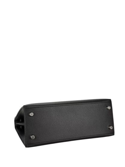 HERMES - Kelly 25 8P Plomb Epsom Electrum Hardware