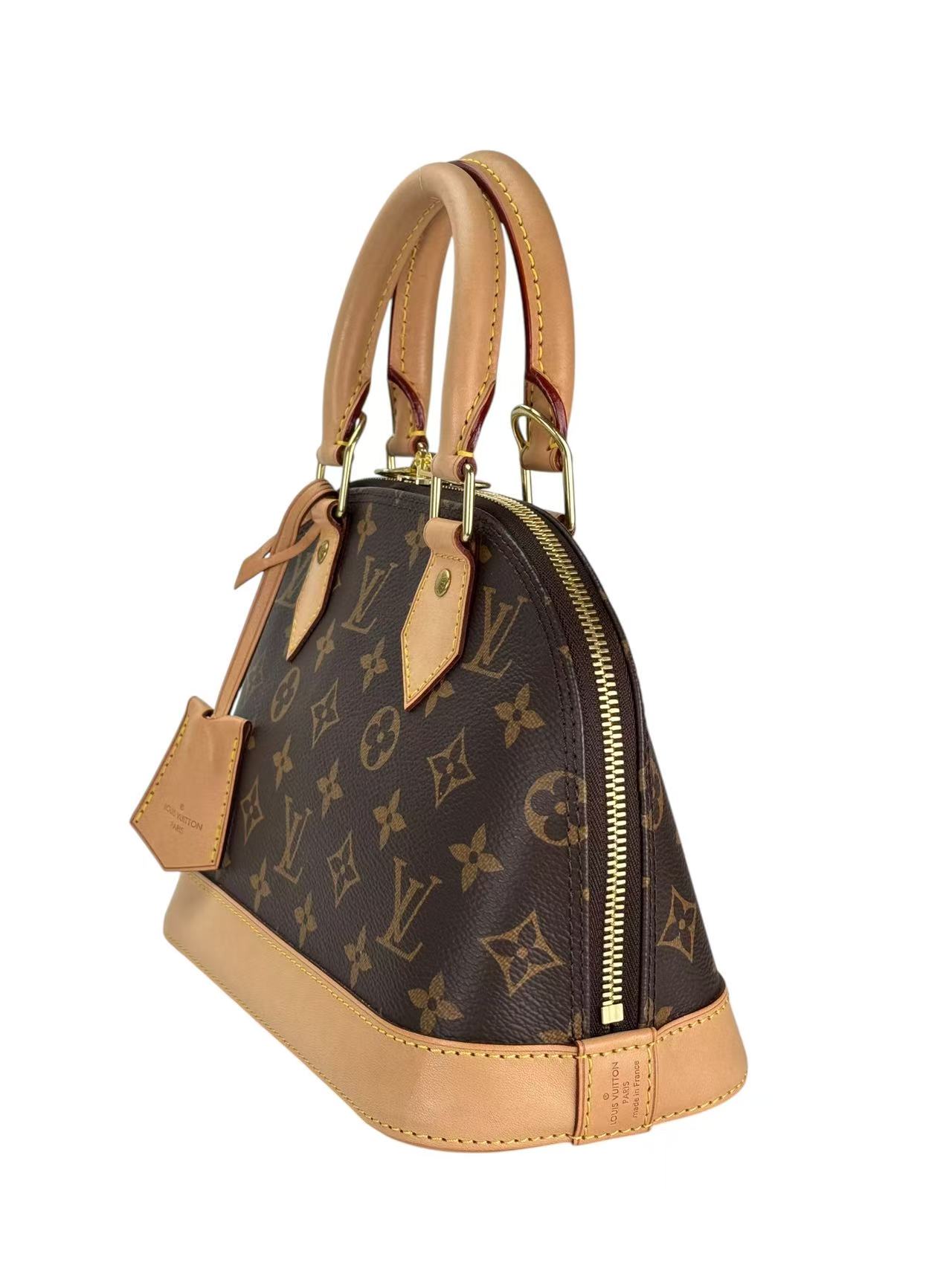 LOUIS VUITTON - Monogram Canvas Alma BB Handbag