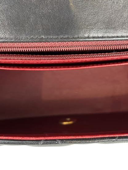 CHANEL - Black Lambskin Medium Diana Shoulder Bag