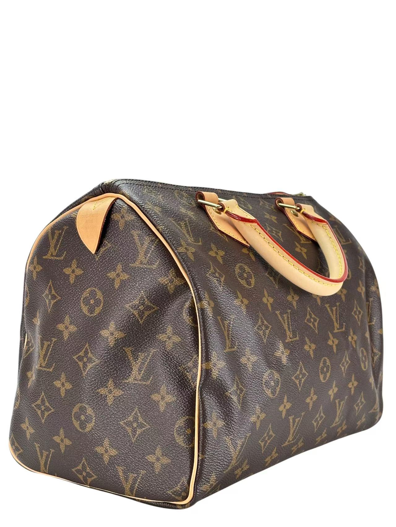 LOUIS VUITTON - Speedy 30 Handbag Monogram Canvas