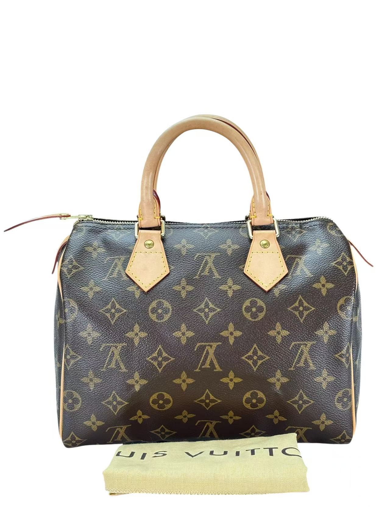 LOUIS VUITTON - Speedy 25 Handbag Monogram Canvas – Camellia