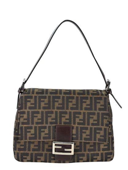 FENDI - Zucca Medium Mamma Baguette Bag