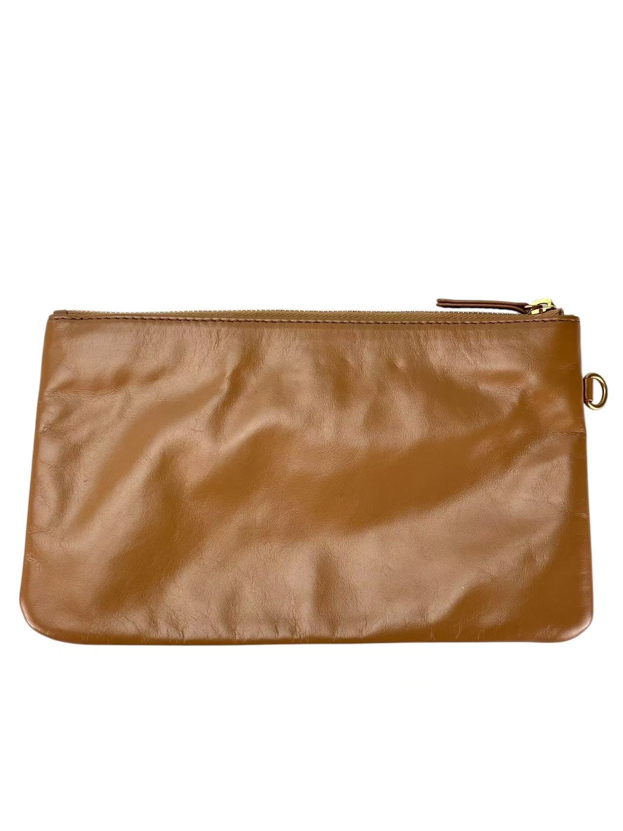 CHANEL - 22 Bag Dark Beige Calfskin Gold Hardware Small 