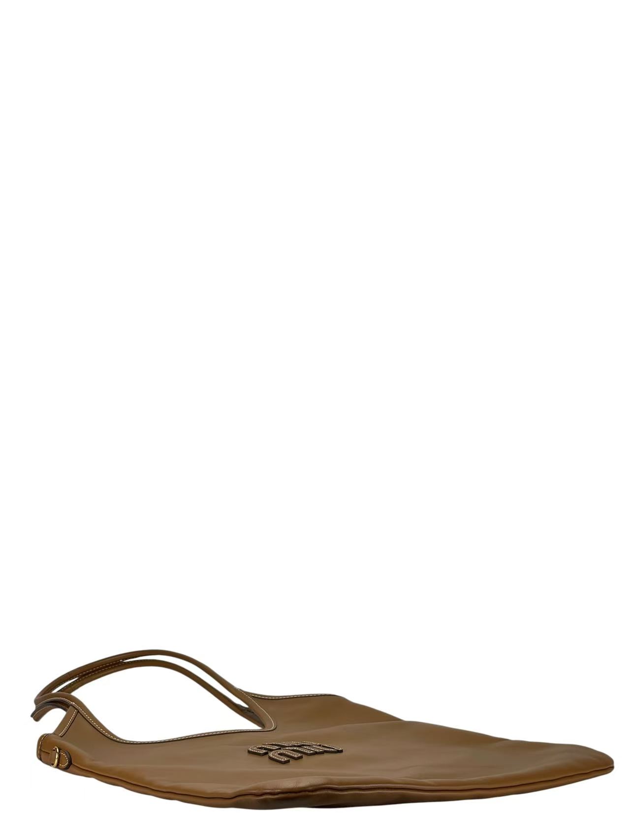 MIUMIU - Brown Calfskin Ivy Tote Bag