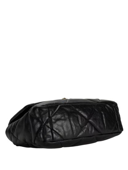 CHANEL - Medium 19 Bag Black Lambskin Handbag