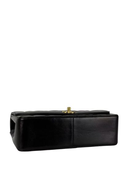 CHANEL - Black Lambskin Medium Diana Shoulder Bag