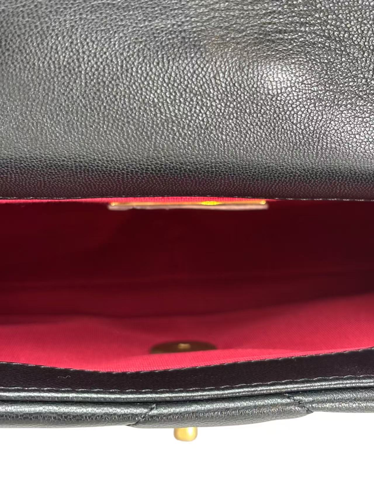 CHANEL - Medium 19 Bag Black Lambskin Handbag