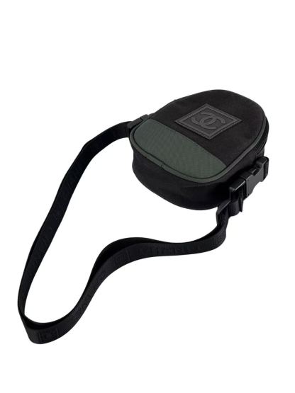 CHANEL - No.8 Sports Line COCO Mark Shoulder Bag black