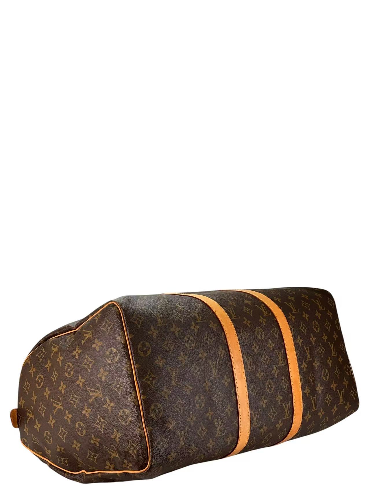 LOUIS VUITTON - Monogram Canvas Keepall 50 Handbag