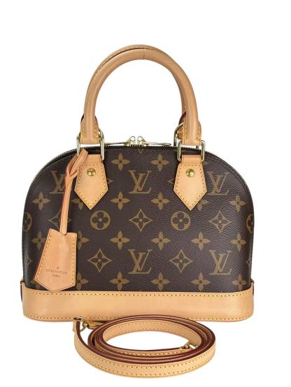 LOUIS VUITTON - Monogram Canvas Alma BB Handbag