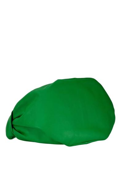 BOTTEGA VENETA - Green Calfskin Double Knot Handbag