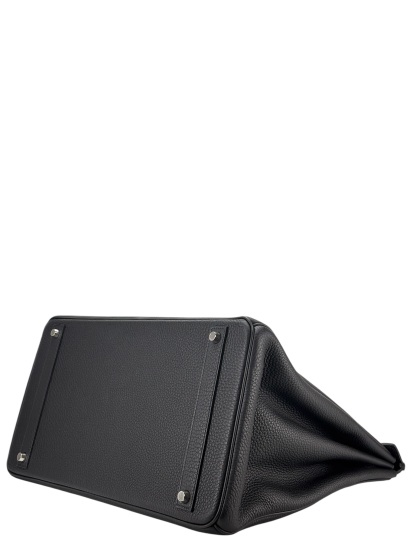 HERMES - Birkin 40 Noir 89 Togo Palladium Hardware 