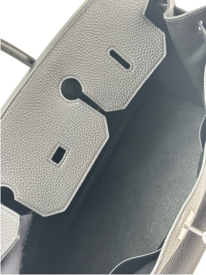 HERMES - Birkin 40 Noir 89 Togo Palladium Hardware 