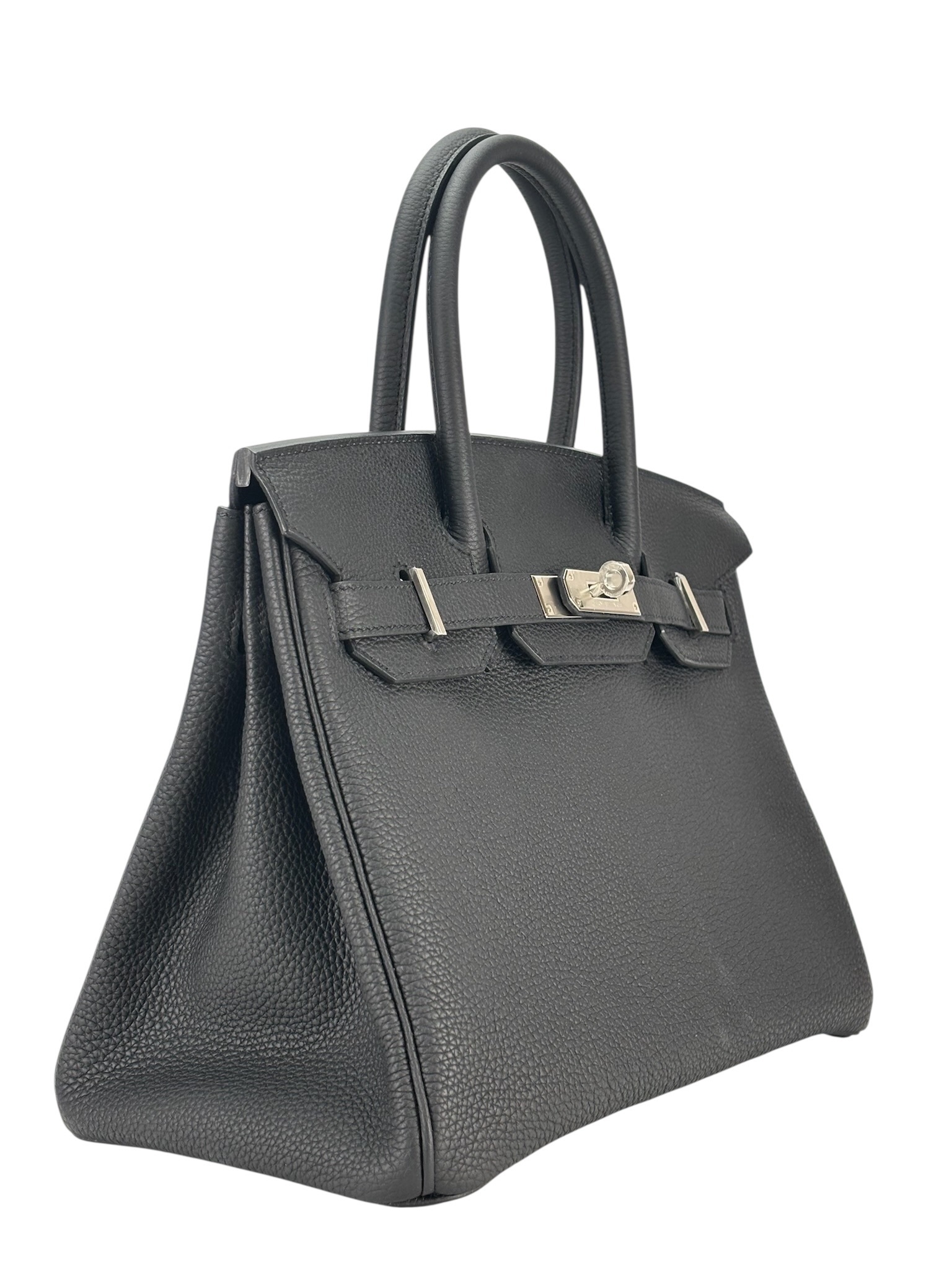 HERMES - Birkin 30 Noir 89 Togo Palladium Hardware 
