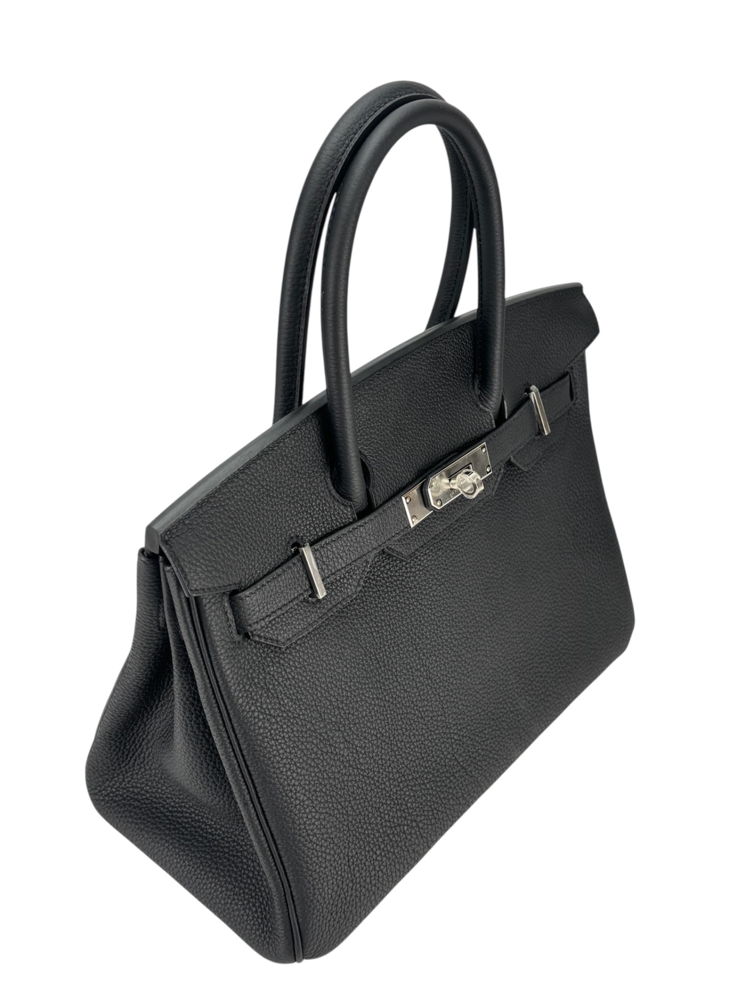 HERMES - Birkin 30 Noir 89 Togo Palladium Hardware 