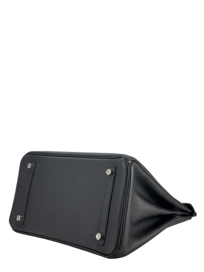 HERMES - Birkin 30 Noir 89 Togo Palladium Hardware 