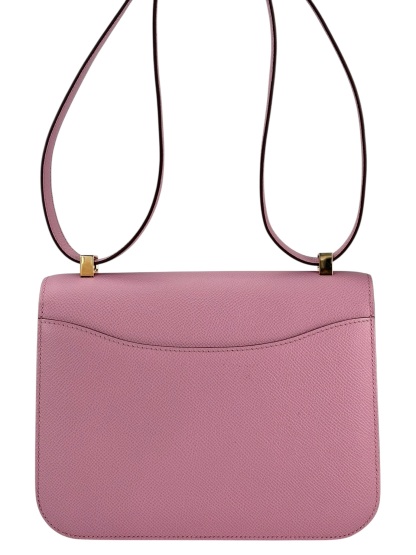 HERMES -  Constance 24 X9 Mauve  Epsom Gold Hardware