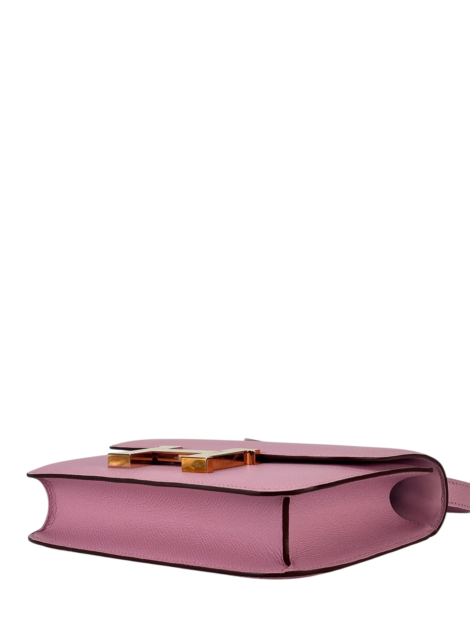 HERMES -  Constance 24 X9 Mauve  Epsom Gold Hardware