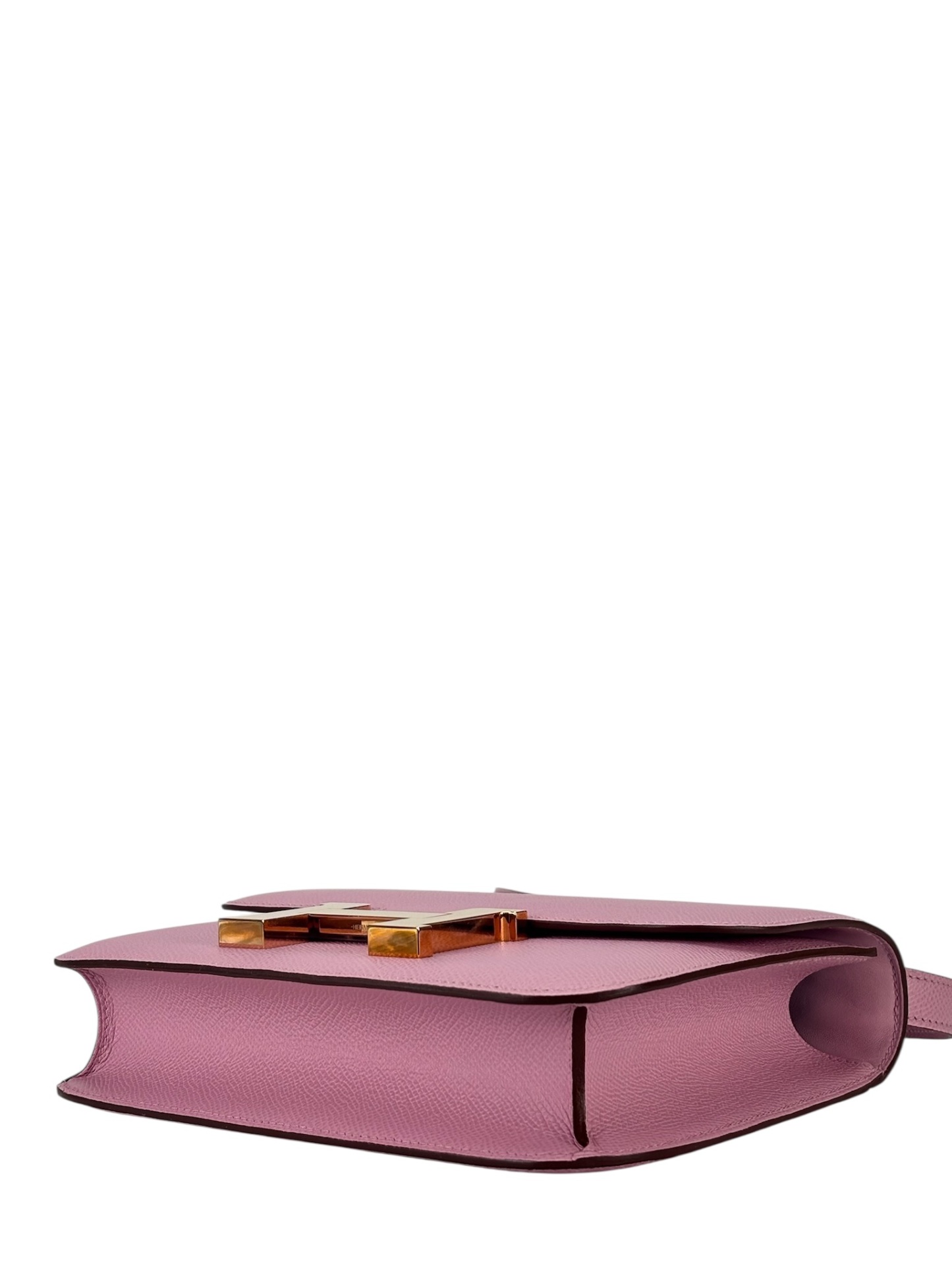 HERMES -  Constance 24 X9 Mauve  Epsom Gold Hardware