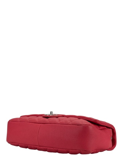 CHANEL - Pink Caviar Shoulder Bag Sliver Hardware