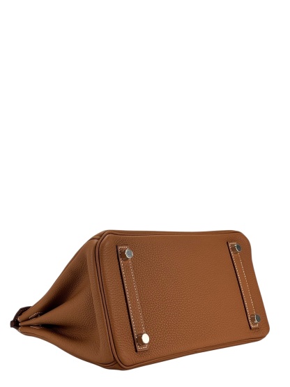 HERMES - Birkin 25 Gold Togo Palladium Hardware 