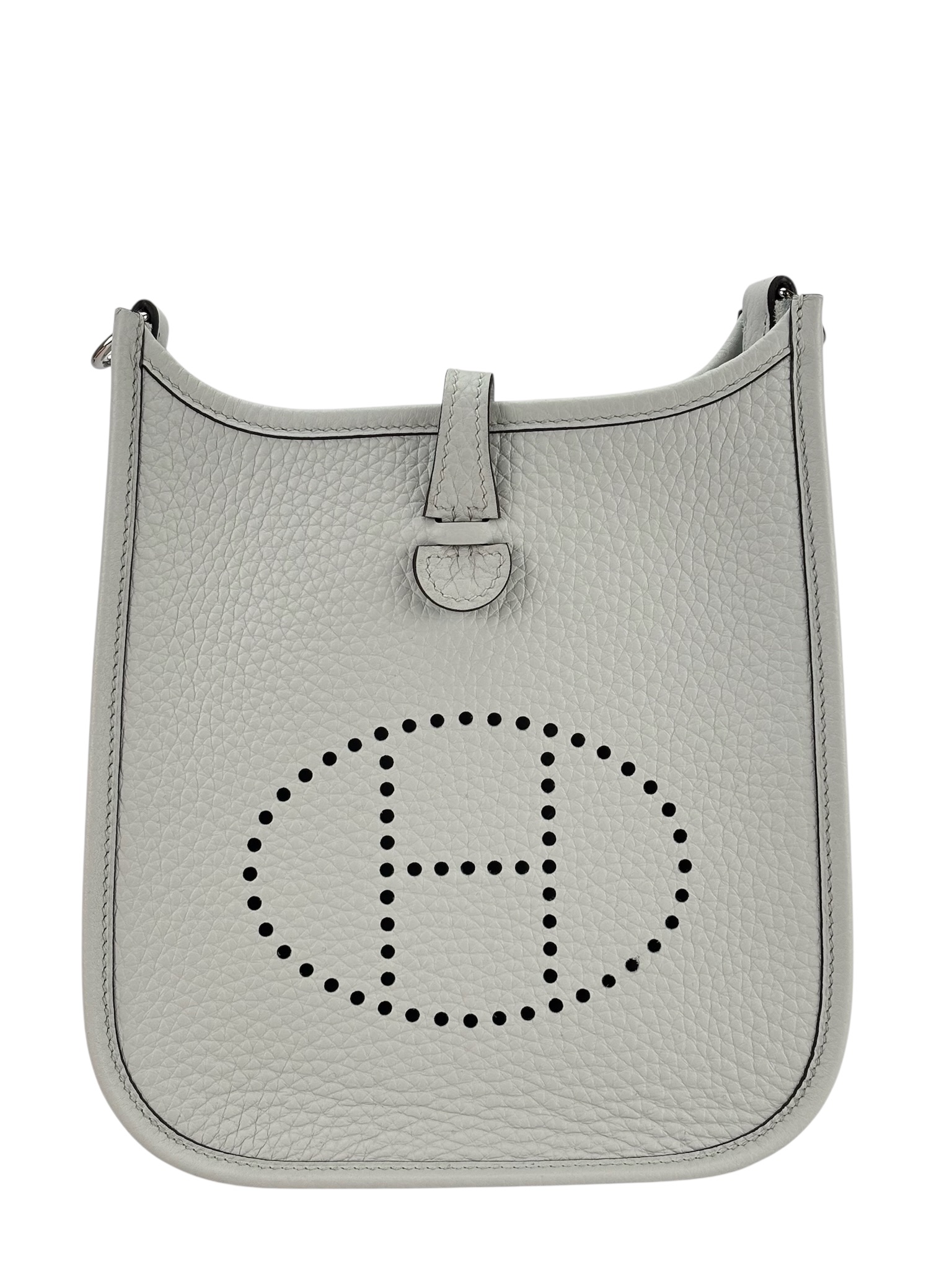 HERMES - Mini Evelyne TPM Evelyne 16 8U Blue Glacier TC Palladium Hardware