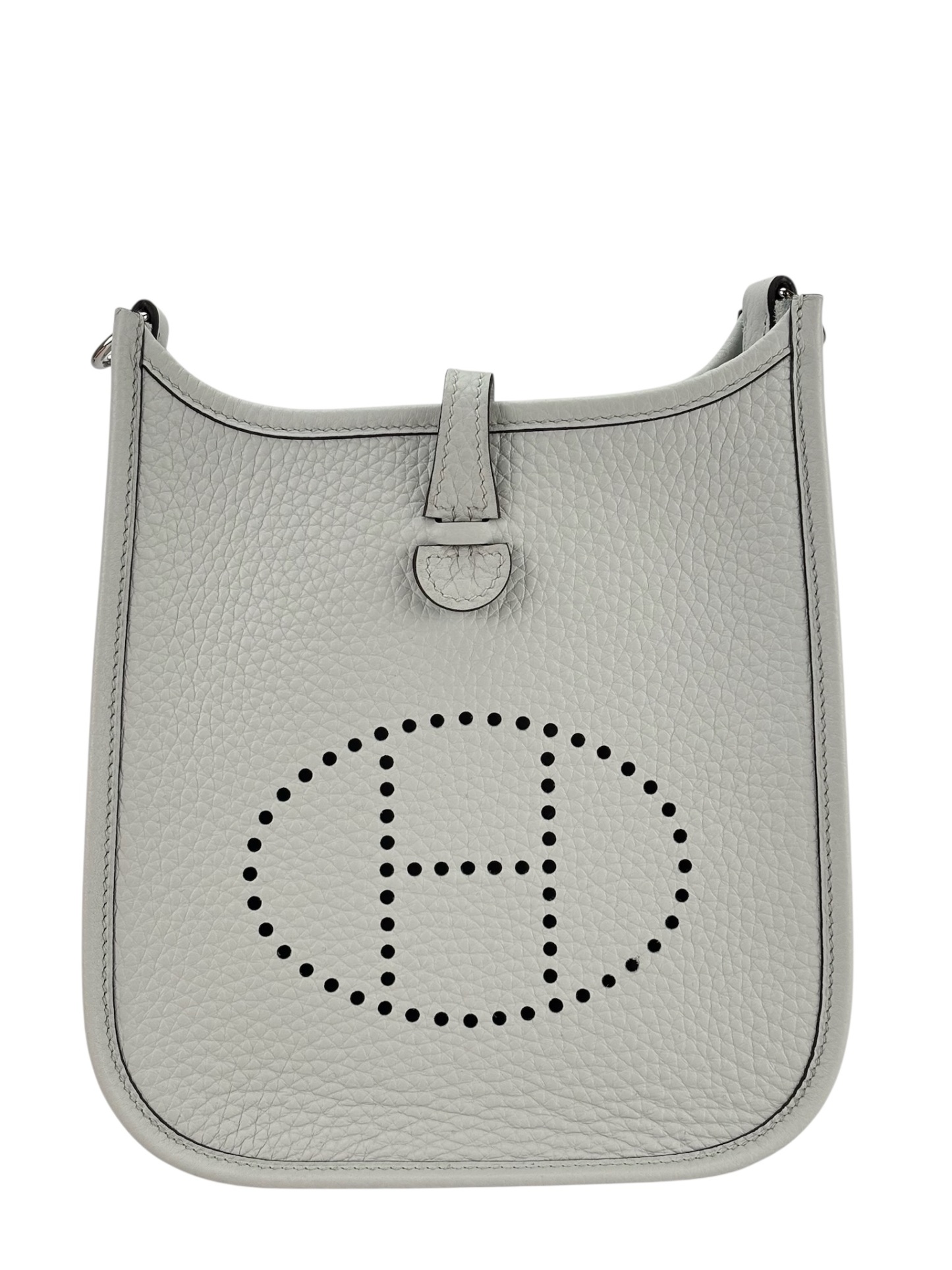 HERMES - Mini Evelyne TPM Evelyne 16 8U Blue Glacier TC Palladium Hardware