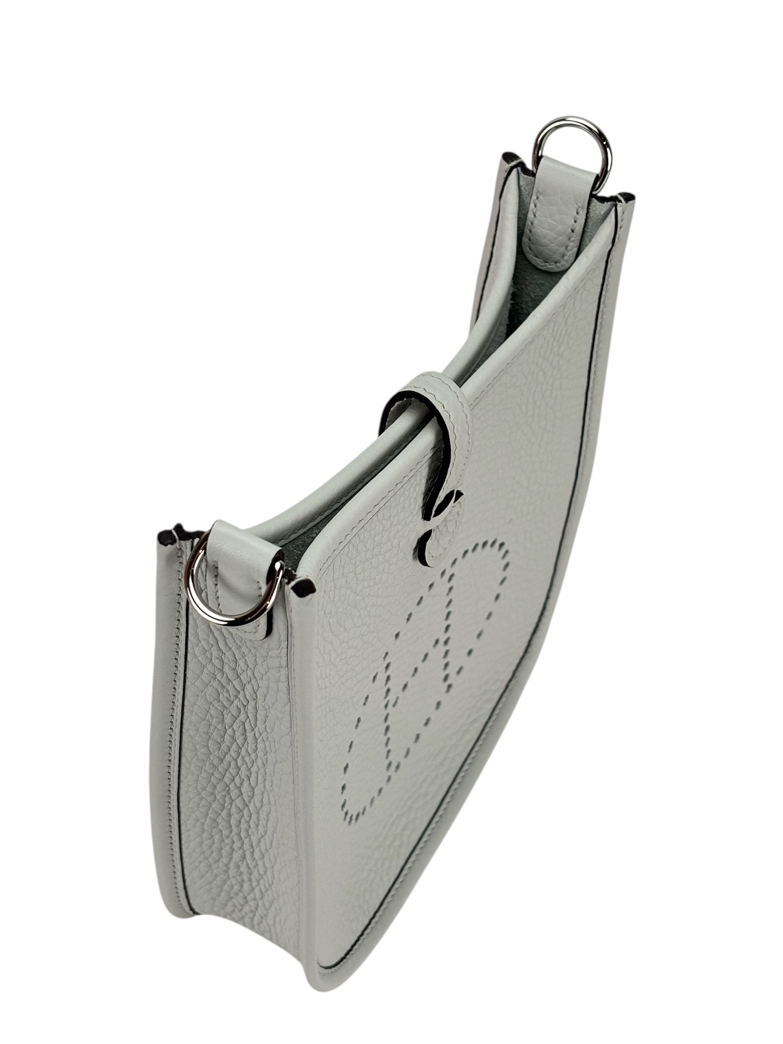 HERMES - Mini Evelyne TPM Evelyne 16 8U Blue Glacier TC Palladium Hardware