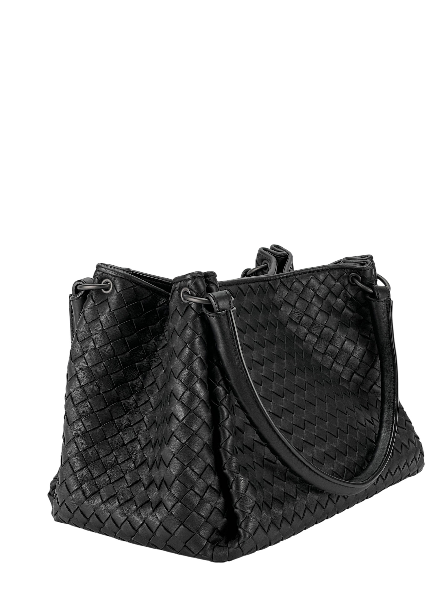 Bottega Veneta - Inrecciato Nero Tote Bag