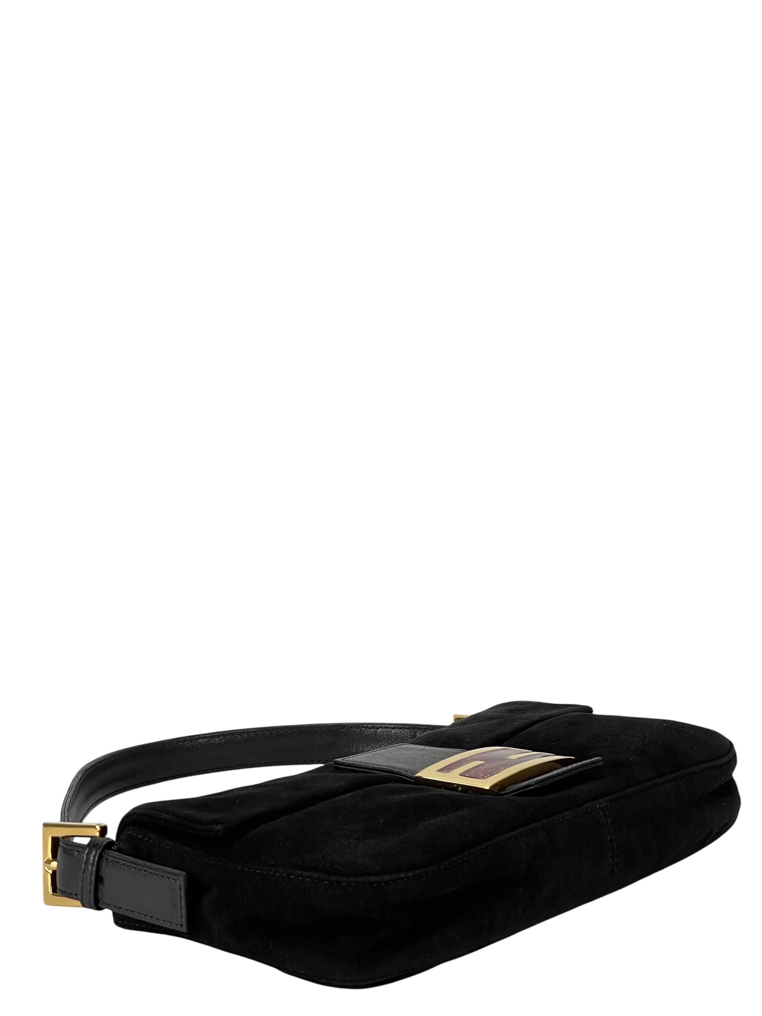 FENDI - Suede Mamma Baguette HandBag